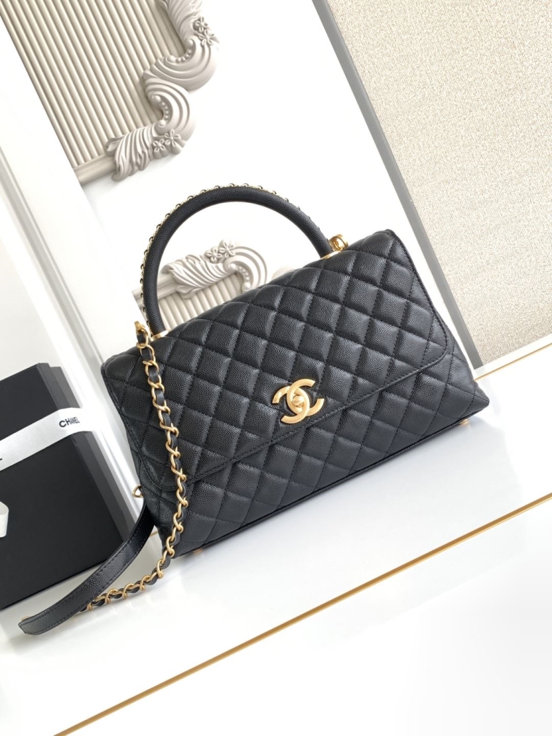 Ch**el top handle bags